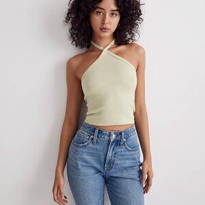 Madewell Halter Top with strap, Medium, NWT